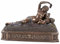 Figur Venus & Amor Skulptur im Altmeister Stil Antike Keramikmasse Bronzeschicht WU74547V4 Palazzo Exklusiv