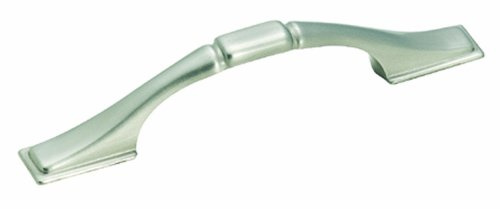Amerock | Cabinet Pull | Satin Nickel | 3 inch (76 mm) Center to Center | Everyday Heritage | 1 Pack | Drawer Pull | Drawer Handle | Cabinet Hardware