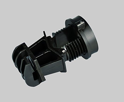 horizont Isolator Weidezaun farmer ip-19, Ersatz-/ Zusatzisolator schwarz, 10 Stück, Band bis 12 mm, Litze bis 4 mm, freilaufend, Streckenisolator