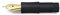 Kaweco CLASSIC SPORT Front Part Black with Gold-Plated Steel Nib I Premium Fountain Pen Replacement Nib I Exclusive Fountain Pen Stainless Steel Nib Insert I Nib: M (Medium)