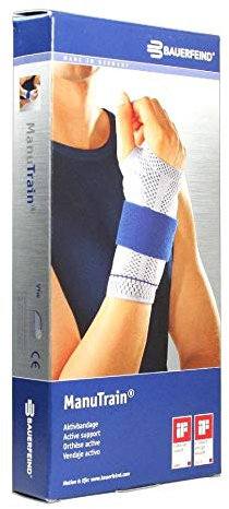 MANUTRAIN Handgelenkbandage rechts Gr.4 titan 1 St