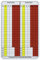 Erima Zubehör Spielnotizkarten Handball, diverse, One Size, 724502