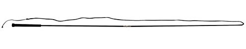 horizont Whip GO 38953405 Fouet Divisible Noir 180 cm