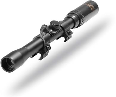 Gamo 4 x 20 TV WA Sportschießbrille schwarz