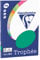 Clairefontaine 4123C - Ries Druckerpapier / Kopierpapier Clairalfa PPP, DIN A4, 80g, 100 Blatt, Tannengrün, 1 Ries