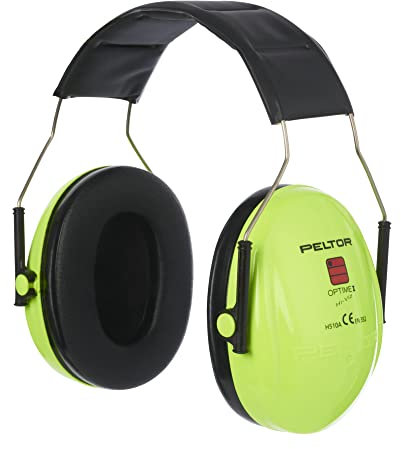3M Peltor H510AV Orejeras De Protección, 1 Unidad/Caja, Color Verde, 27 dB