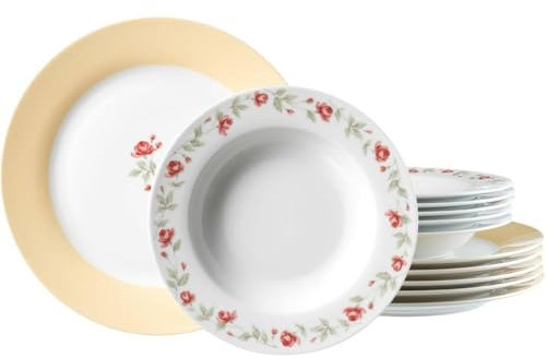 Ritzenhoff & Breker 094527 Tafelservice Allegra, 12-teilig