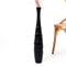 Leewadee Grand Vase A Poser Au Sol pour Branches Décoratives De Pampa, Vase en Bois De Manguier, 70 cm, Noir