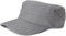 styleBREAKER Unisex Military Cap aus Baumwoll-Canvas | Army Cap mit gebogenem Schirm | verstellbare Schirmmütze für Damen und Herren, Farbe:Dunkelgrau