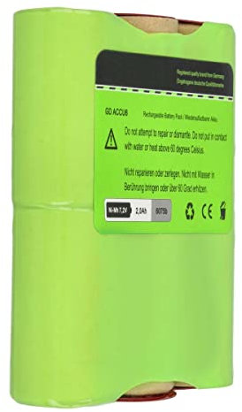 Akku-King Batterie compatible avec Gardena Accu 6-2000 mAh 7,2 V - Pour cisaille à arbustes ST 6 302835, cisaille à gazon ST 6, Bosch AGS NiMH