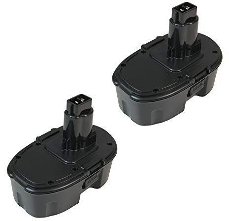 2x Hochleistungs Werkzeug Ni-MH Akku 18V 3000mAh für DEWALT DC-390 DC-410 DC-527 DC-550 DC-618 DC-759 DC-987 DC-988 DC-212 DW056 DW056K DW056K2 DW056N DW057K DW057K2 DW057N DW059 DW059K-2 DW059K2