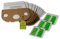 eVendix Filterset kompatibel mit Vorwerk Tiger, Kobold VT 250, 251, 252: 30 Staubsaugerbeutel ähnlich FP250, FP 251 + 30 Duftstäbchen