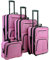 Lot de 4 Bagages à roulettes Rockland, Rose (Rose) - F32-PINK