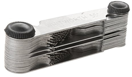 Jauge de Filetage Métrique 55 Whitworth & 60 Métrique & US Thread Outil de Mesure Multifonction