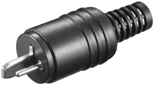50 Stück Lautsprecherstecker mit Schraubanschluss, Knickschutz, schraubbares Gehäuse