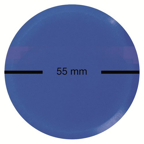 EBERHARD FABER 577143 Groáe Ersatz-Deckfarbe, 55 mm, ultramarine