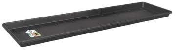Elho Green Basics Sottovaso, Nero, 50 cm