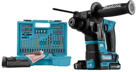 Makita HR166DSAE1 Bateríamartillo Perforador 12V Max 2x2.0Ahmaleta Accesorios