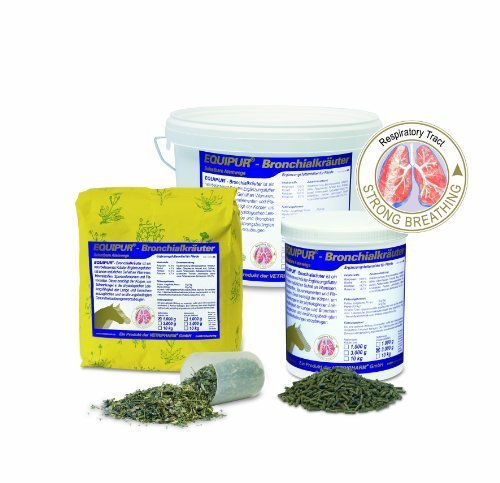 Vetripharm Equipur Bronchialkräuter 1 kg Dose Pellets