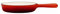 Baumalu, Caquelon Seul pour Fondue Savoyarde en Fonte Émaillée Rouge, Dimensions 31 x 21 x 85 cm, Contenu 6 personnes, Ustensile de Cuisine Traditionnel