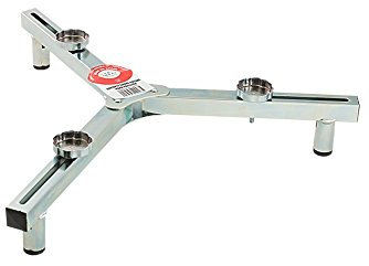 Garcima Soporte paellera, Metal, Plateado, 30 x 30 x 8 cm, 6 Unidades