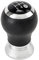 Origen Pomo de Cambio de Marcha Específico para Toyota Corolla (2008-), Auris (2005-2010), Yaris (2005-2010) para 5 Velocidades Remplazo del Pomo Original.