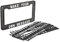 Bell Automotive 22-1-46452-9 Universal Kennzeichenrahmen, personalisierbar, Schwarz
