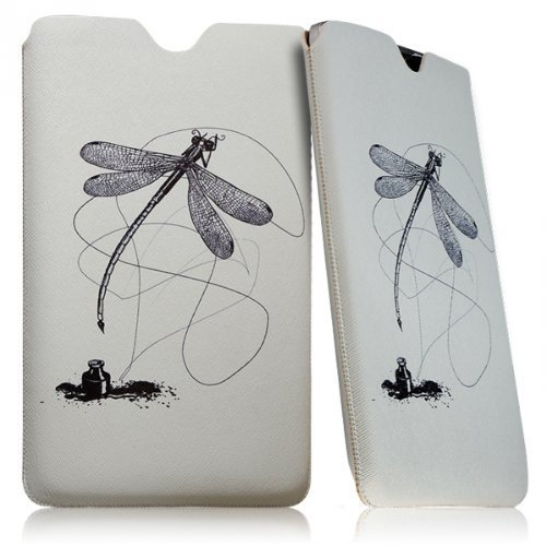 Seluxion LM01 - Funda tipo calcetín con diseño de libélula para Tablet Asus ZenPad 10 Z300 C y Zenpad 10 Z300CG