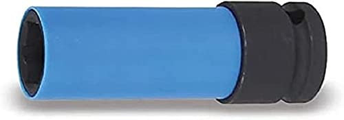Beta 720LC 17 - Chiavi a bussola macchina per dadi ruote con inserti polimerici colorati