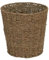 Household Essentials Woven Seagrass Waste Bin
