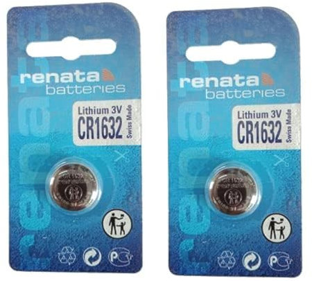 Renata Button Cell CR 1632 Lithium CR1632 137 mAh 3 V Pack of 1