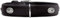 HUNTER SOFTIE STONE Hundehalsband, Kunstleder, mit Applikationen, pflegeleicht, 60 (M-L), schwarz