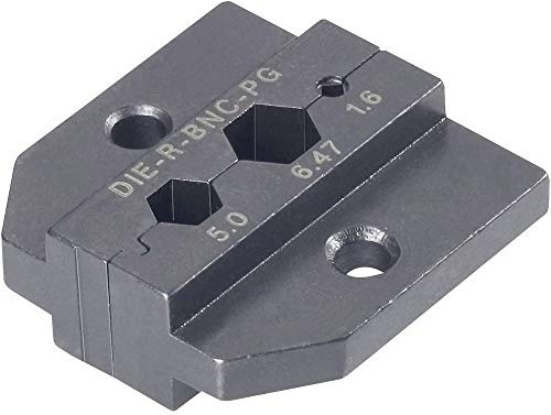 Neutrik Crimpmatrix, Die-R-BNC-PG, Schwarz, 1 Stück
