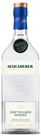 Schladerer Zwetschgenwasser, feiner Obstbrand aus dem Schwarzwald, fruchtig und vielschichtig dank Zwetschgen aus der Region Obstbrände (1 x 700 ml)