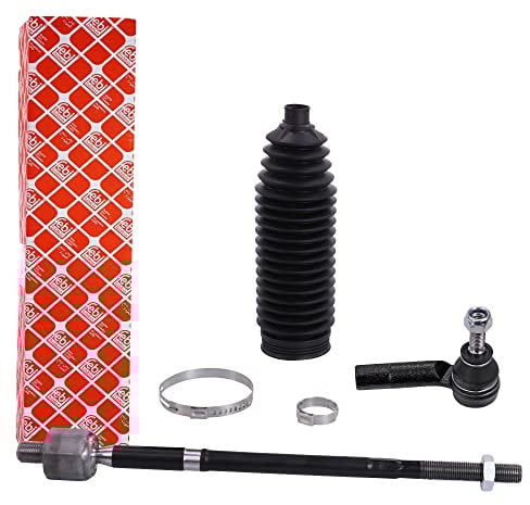 febi bilstein 44341 Spurstange mit Lenkmanschettensatz, 1 Stück