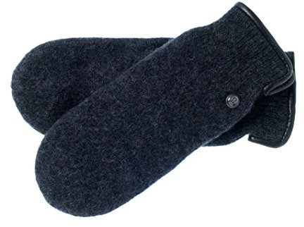 Roeckl Damen Walkfäustel Fäustlinge, Grau (Anthracite 090), (Herstellergröße: 7.5)