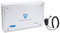 Rockville RXM-S20 1600W Peak 4-Channel Micro Marine/ATV Amplifier 4x100W, Water-Resistant, CB Microphone Included, Compact Design for Boats and Off-Road Vehicles