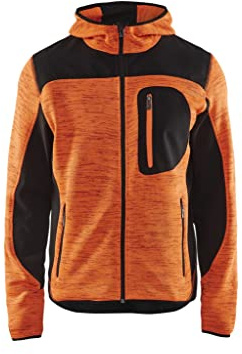Blaklader 49302117 GESTRICKTE JACKET, orange/schwarz, grootte 4XL