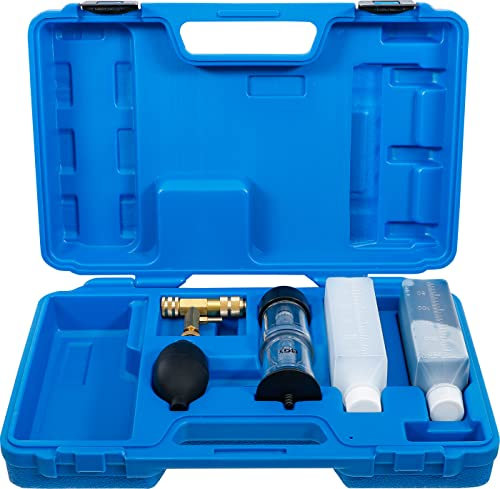 BGS Zylinderkopf Lecktester CO2 Dichtung Kühlwasser Prüfen Prüfgerät Tester Dichtigkeitsprüfer Zylinderkopfdichtung Leck Sucher Suchen Testgerät Leckage Lecksuchgerät KFZ Auto Fahrzeug Motor Diesel Be