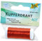 folia 79220 - Kupferdraht rot, 1 Spule 0,3 mm x 80 m - ideal für Bastelarbeiten, Gestecke und Gebinde
