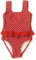 Playshoes UV-Schutz Badeanzug Mädchen Schwimmanzug Badebekleidung, Punkte, 98/104