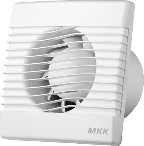 MKK Lüfter Raum innen Ventilator Kleinraum WC Bad Küche 120mm 12 cm mit Timer Zeitschalter AirRoxy pRim