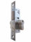 Tesa Assa Abloy 220115HZ Cerradura Monopunto De Palanca Deslizante Para Perfiles Metálicos Zincado Blanco Entrada 13,5 mm 2201 Con Cilindro