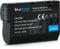Blumax Battery Pack - Battery Charger - Power Adapter for Fast and Safe Charging - Rechargeable Battery - 1x Battery for Nikon EN-EL15 2000mAh