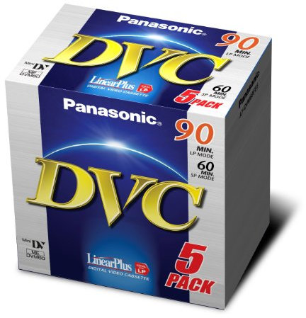 Panasonic AY DVM60FE LinearPlus video mini-cassetta - 5 x 60min