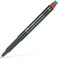 FABER-CASTELL 152521 - Marker Multimark M, permanent, rot