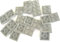 LEGO 20x 3022 Plate 2x2 | Dark Bluish Gray