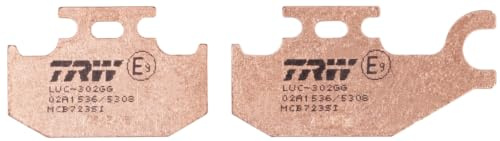 TRW MCB723SI Brake Pad Set Disc Brake Sinter Offroad Compatible for Yamaha Motorcycles YXR 2004-2014 Rear Axle and Other Vehicles