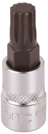 Sonic 8183706 M6 Bit Stecknuss XZN, 1/4-Zoll
