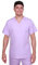 Mirabella Health & Beauty Unisex Lister Hospital Scrub Top Lilac XL